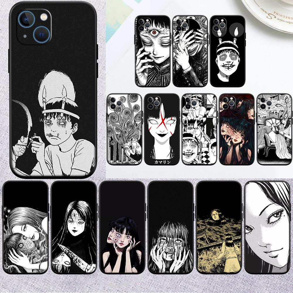 Чехол для телефона Junji Ito Tomie, новый, премиум-обложка, для iPhone 16 15 14 13 Pro Max Plus Mini