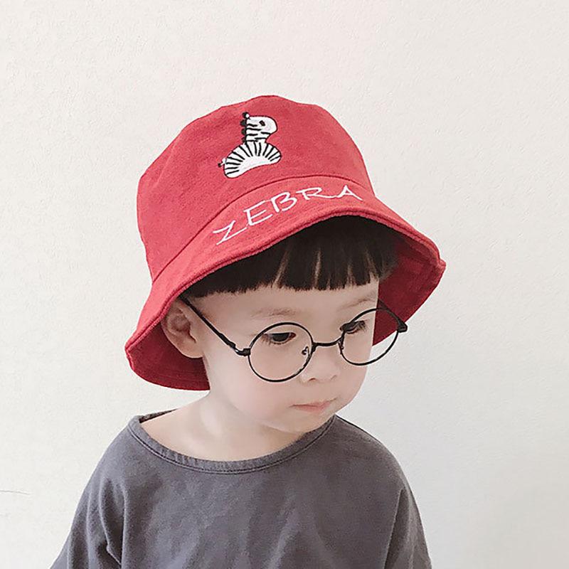 Детская шляпа с героями мультфильмов, весенне-летняя хлопковая кепка-ведро с буквами для маленьких девочек и мальчиков, детская шляпа от солнца, аксессуары