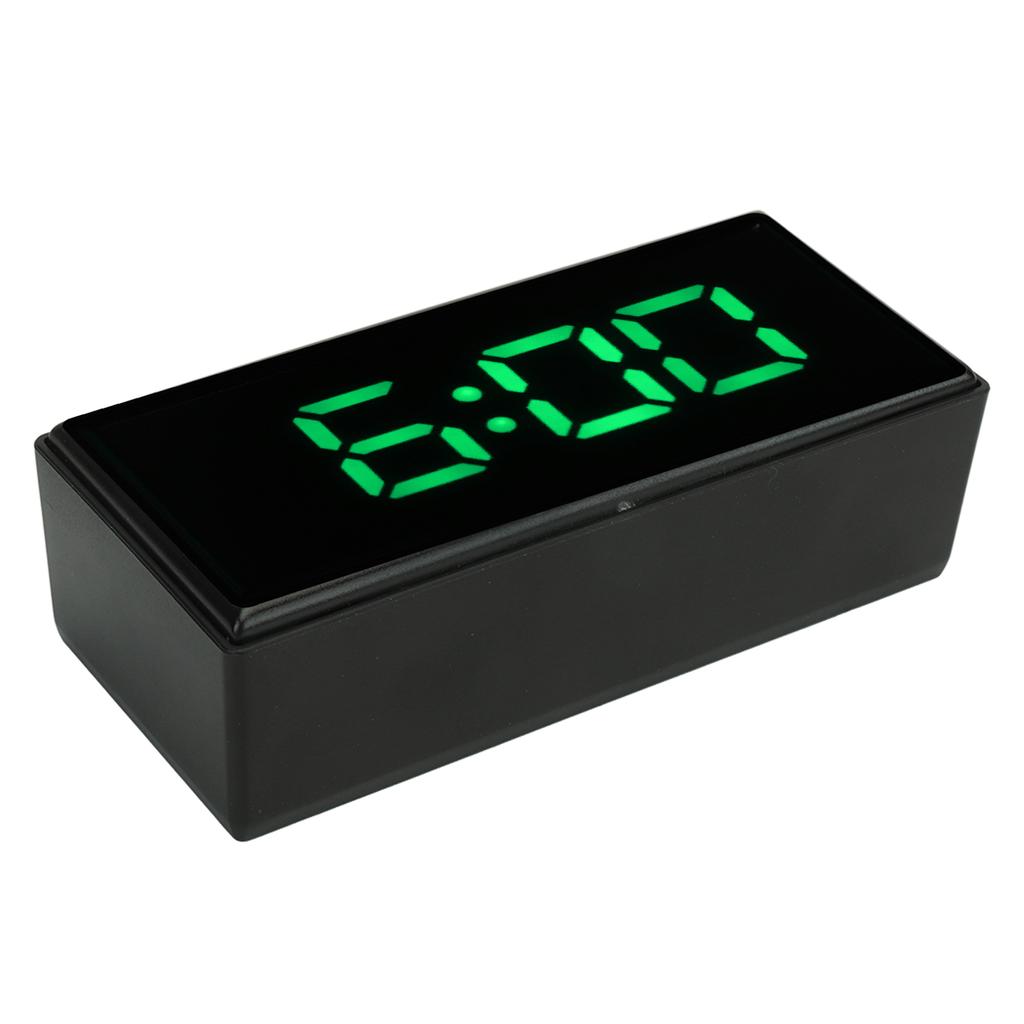 Mirrored Digital Alarm Clock Smart Light Sensing LED Display Digital Smart Clock with Two Display Mode Snooze Function