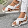 Fashion Sandals Women's Slippers Women's Wedge High Heels Casual Sandals Simple Fashion Women's Sandals