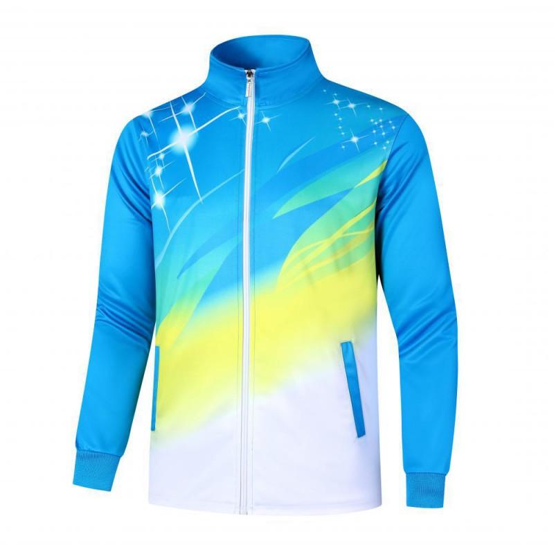 Unisex Long Sleeve Sport Hoodie Badminton Running Fitness Lightweight Athletic Wear