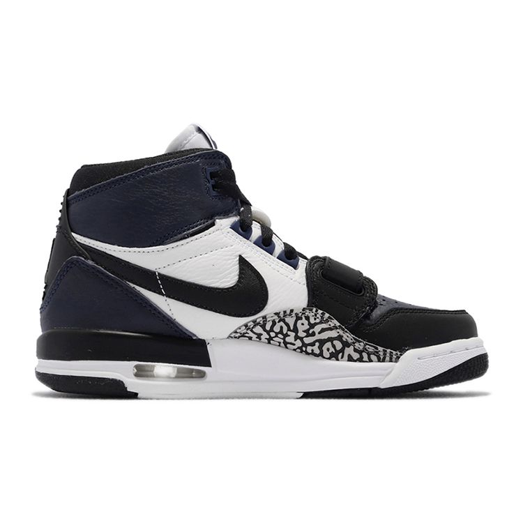 Кроссовки Air Jordan Legacy 312 BG Midnight Navy Детские Синий Черный Белый DO7442-401