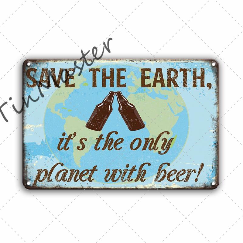 Популярный металлический плакат для пива, винтажные вывески для паба, бара, металлический знак, домашний декор для стен, украшение для ресторана, кухни, комнаты