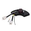 Generator Voltage Regulator 3 Phase 8 Wires ABS Half Moon Style Automatic Voltage Regulator with