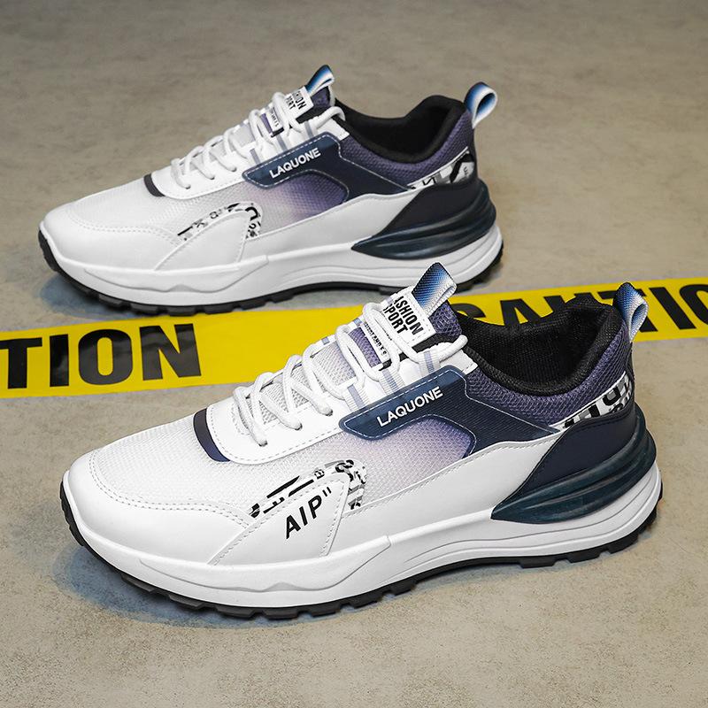 Мужская обувь Forrest Gump Весна Модный бренд Высококлассная Летняя Дышащая Сетчатая Сетчатая Обувь Подростковая Спортивная и Повседневная Модная Обувь для Отца