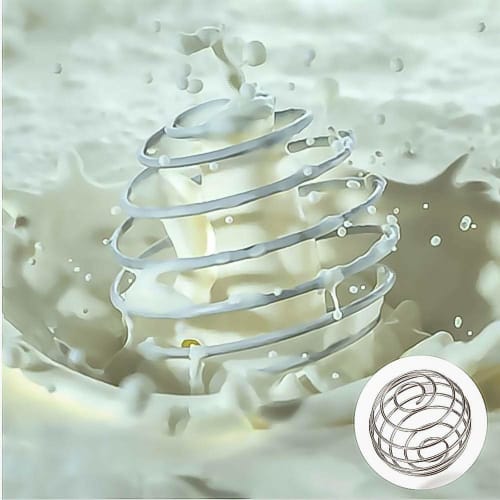 Венчик для протеинового шейкера, Шарик для смешивания, Пружинный шарик, Нержавеющая сталь 304 (Упаковка из 2 шт.)