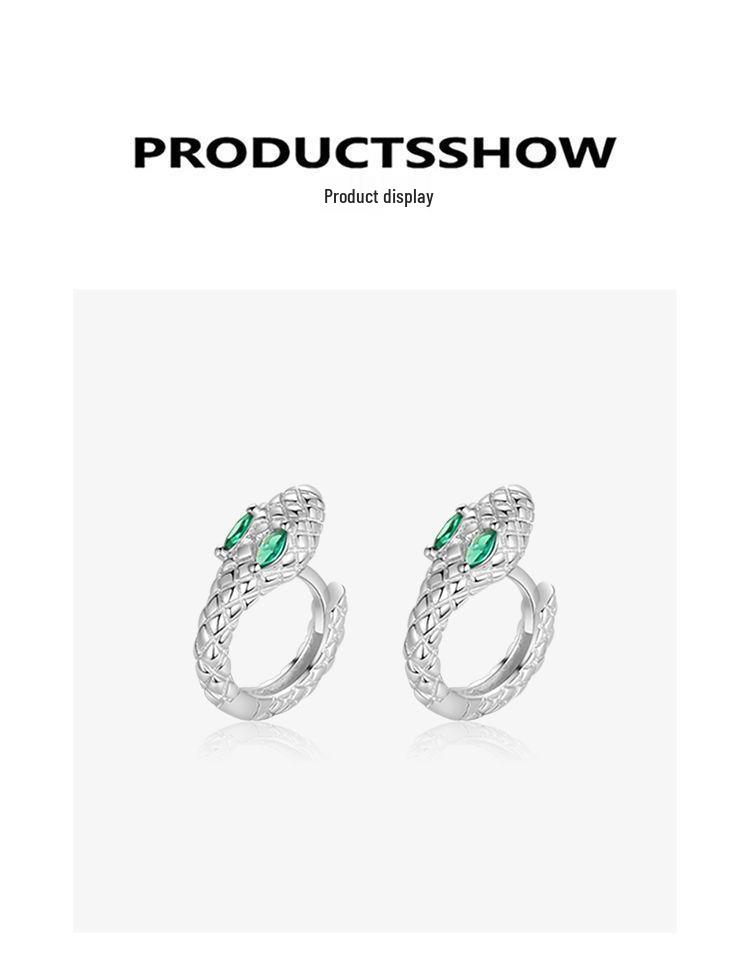 Минималистичная мужская одиночная серьга-гвоздик из стерлингового серебра 999 пробы - Крутой, Стильный, Высококачественный подарок на день рождения для парня