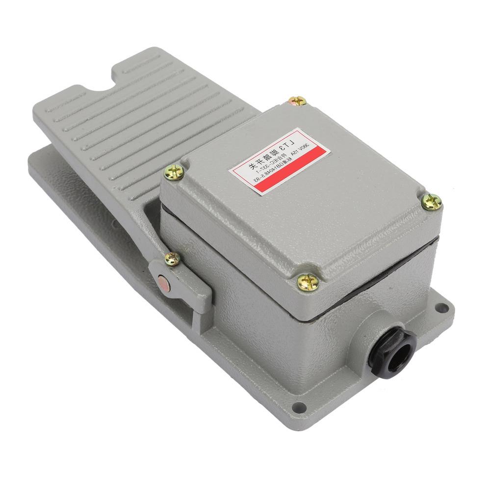 Ножной контроллер Ножная педаль Нога Нескользящий алюминиевый корпус Мгновенная педаль Серебряные контакты Педаль LT3 LT3