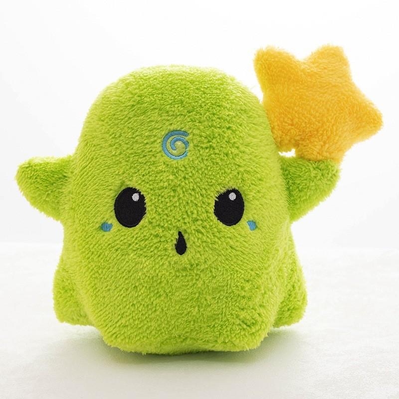 Плюшевая красочная игрушка-привидение, мультяшная мягкая кукла, украшение для спальни, детский подарок 20 см