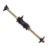 750mm 29 Inch Go Kart Rear Axle Assembly with Frame Fixing Bracket and Bolt Hub Flanges for ATV Off Road Vehicles Drift