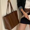 Сумка для занятий для студенток, женская, осень-зима 2025, новая, трендовая, ретро, универсальная, для поездок на работу, на плечо, повседневная сумка-тоут, большая сумка