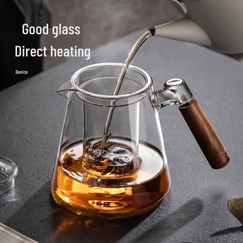 Стеклянный чайник Mingguang с ситечком