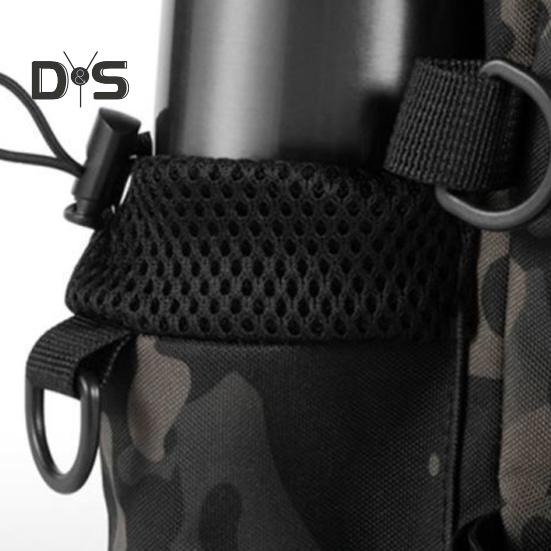 Большая вместительная сумка для рыболовных снастей из водонепроницаемой ткани Оксфорд с несколькими карманами, портативный органайзер для рыболовных принадлежностей, поясная сумка через плечо