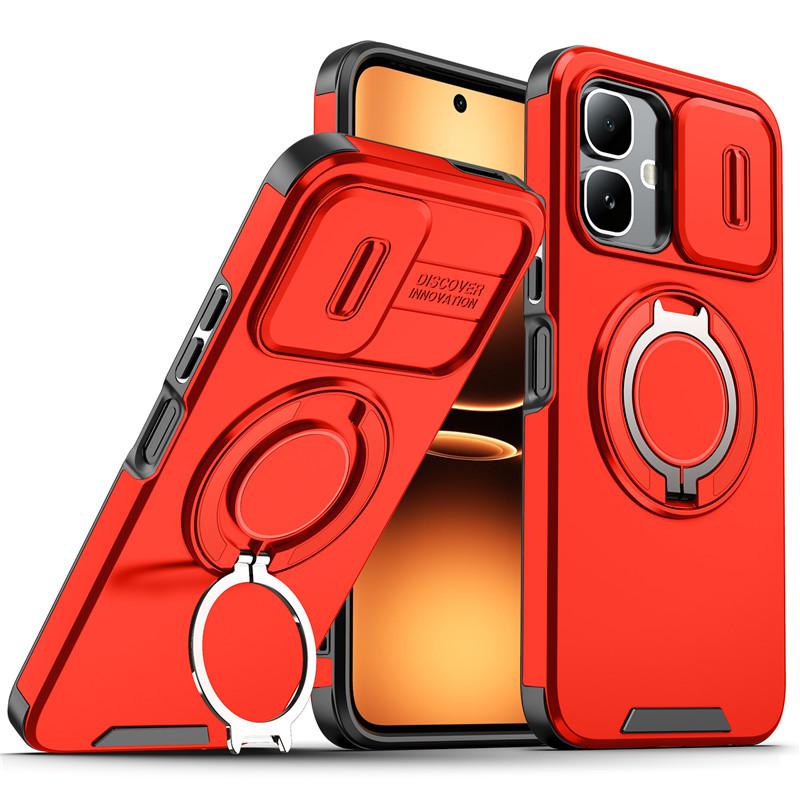Подходит для Infinix Note11 Pro Link Чехол для телефона hot11i Вращающееся кольцо Сдвижная крышка-окно