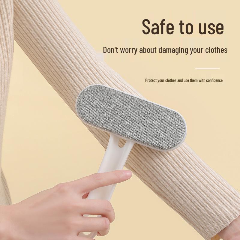 Двусторонняя электростатическая щетка для удаления ворса и шерсти домашних животных для одежды и шерстяных пальто