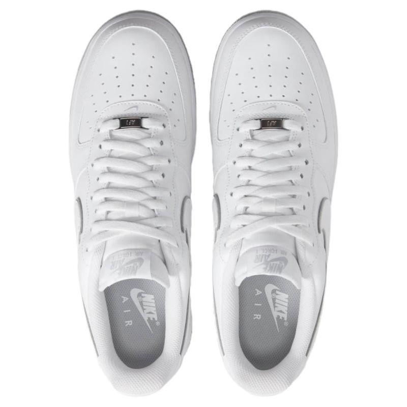 Nike Кроссовки Air Force 1 '07 Low Белые Серый волк Подошва DV0788-100