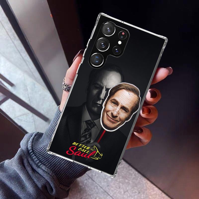 Better Call Saul TV Phone Case For Samsung Galaxy S23 S24 S25 Edge S26 Ultra S22 + S21 Plus S20 FE Cover Silicone Print Shell Ga