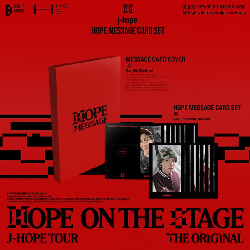 J-hope – НАБОР ОТКРЫТОК С ПОСЛАНИЯМИ НАДЕЖДЫ