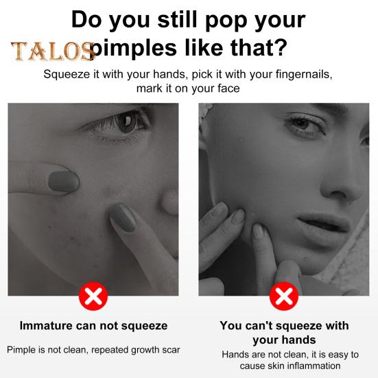 Набор из 8 инструментов для удаления черных точек с ящиком для хранения, нержавеющая сталь, двойной наконечник, экстрактор для удаления комедонов, акне, носа, лица, косметический инструмент