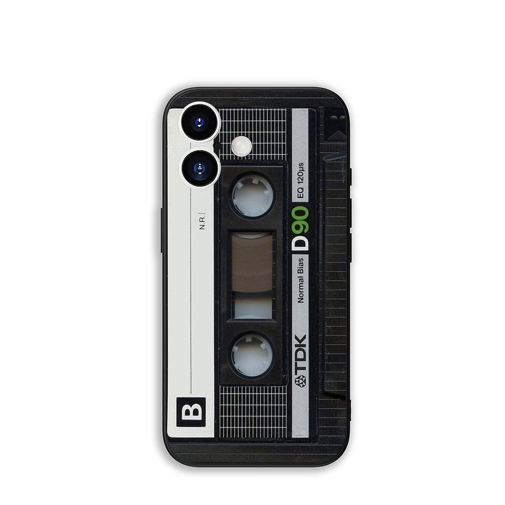 Coque Cover for Samsung Galaxy S25 S23 S22 S24 FE Ultra S10 Plus A05 A06 A15 A16 A26 A35 S10E Case Cassette Tape Music Retro