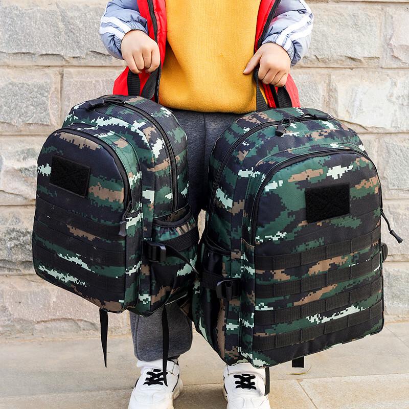 Youth Camouflage Backpack for Summer Camp & Hiking