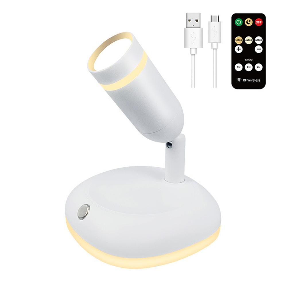 Беспроводной светодиодный прожектор, перезаряжаемый от USB, ночник с аккумулятором 4000 мАч, с пультом дистанционного управления, таймером, регулируемой яркостью, для декорации картин