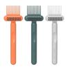 2-in-1 Hair Brush Cleaner Rake,Comb Cleaner Delicate Cleaning Tools,Removes Hair Dust,Embeded Tool Use For Home Salon