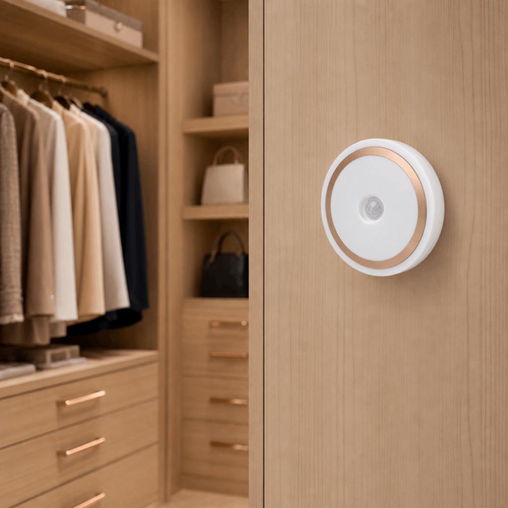 6 LED LED Night Light Motion Sensor LED Puck Light Energy Saving Night Light Hallway