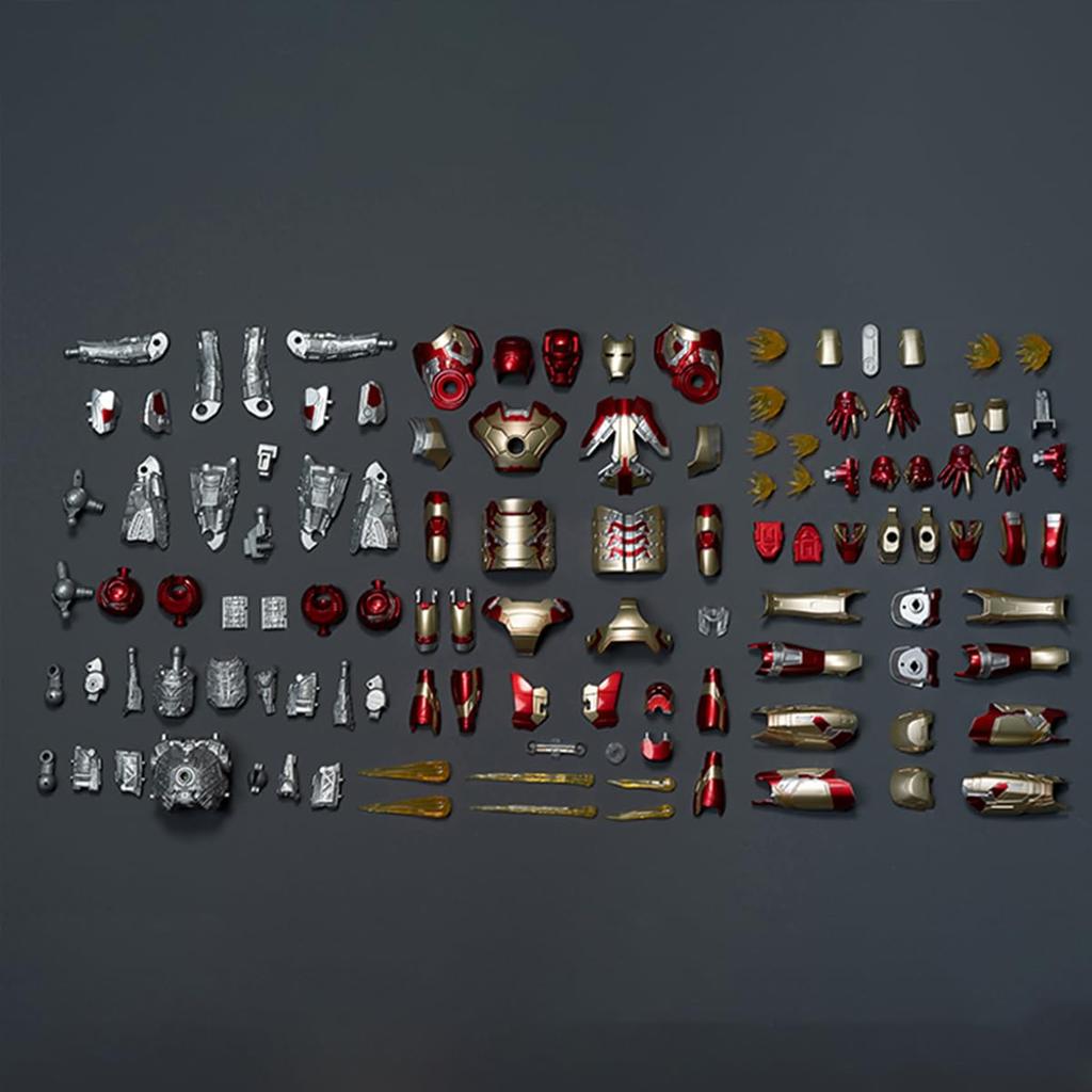 HiPlay Infinity Saga Iron Man MK42 Высота 260 мм Пластиковая модель Сборочный комплект приблизительно. 1/7 Цветовая кодировка