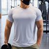 Мужская спортивная футболка с коротким рукавом, легкая атлетика, бег, быстросохнущая спортивная одежда, футболки, мужская лучшая толстовка для тренировок и упражнений