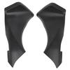 2 Pcs Motorcycle Air Duct Tube Fairing Cover Anti Slip Stripe Side Air Tube Cover for ZX‑6R 2005 To 2006
