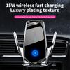 15w Fast Wireless Charge Car Holder Magnetic Mobile Phone Charger Stand Universal For All Kinds Of Phones For Iphone 13 12 11pro