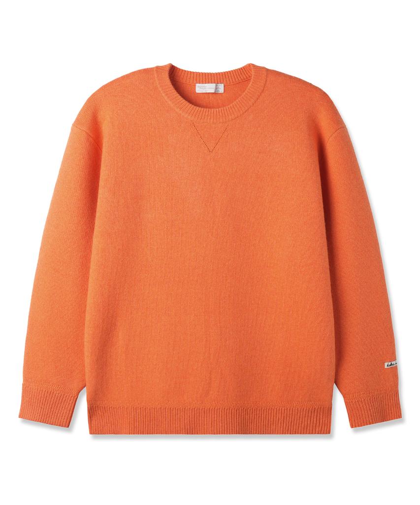 BAKKEN Soft Wool Round Knit Bk8937_Orange