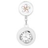 Nurse Watch with Silicone and Stretchable Cute Flower Nurse Quartz Pocket Nurse Accessories Perfect Gift for Nurses and Childcare Workers On Day Clip,