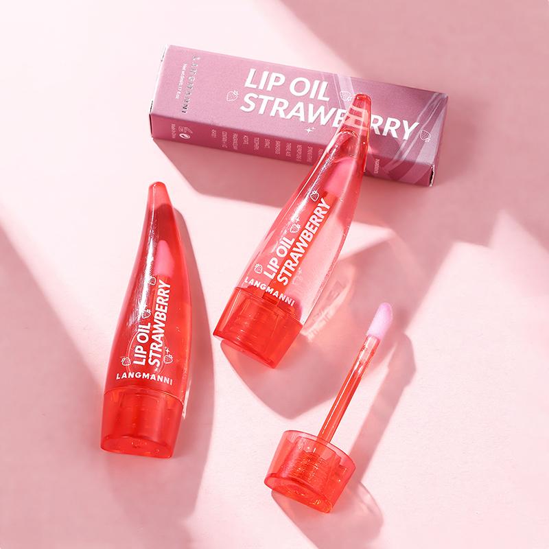 Розовый блеск для губ с алоэ вера, теплый цветной блеск для губ, увлажняющий бальзам для губ, против морщин, удаляющий омертвевшую кожу, масло для губ