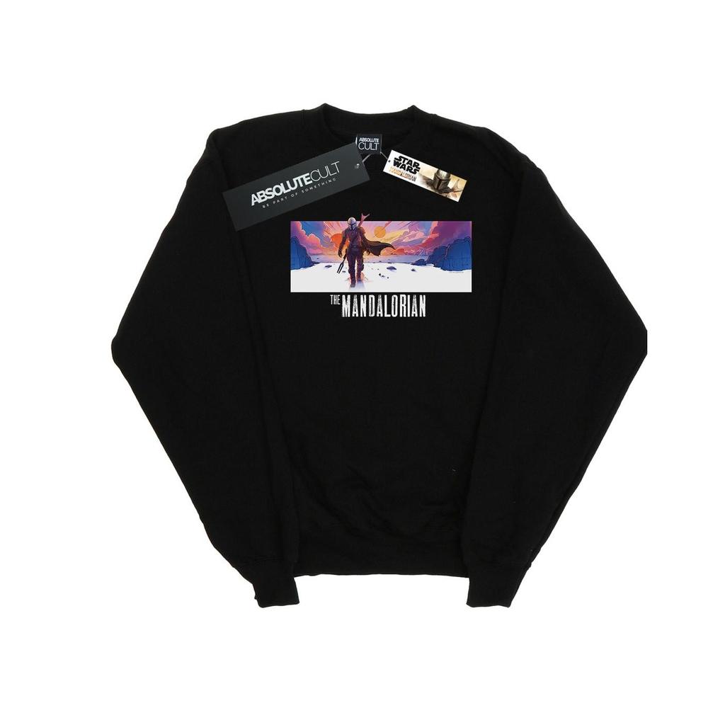 STAR WARS Мужской свитшот с пейзажем из сериала «Мандалорец»