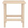 Adirondack Garden Chair with Table Solid Pine Wood