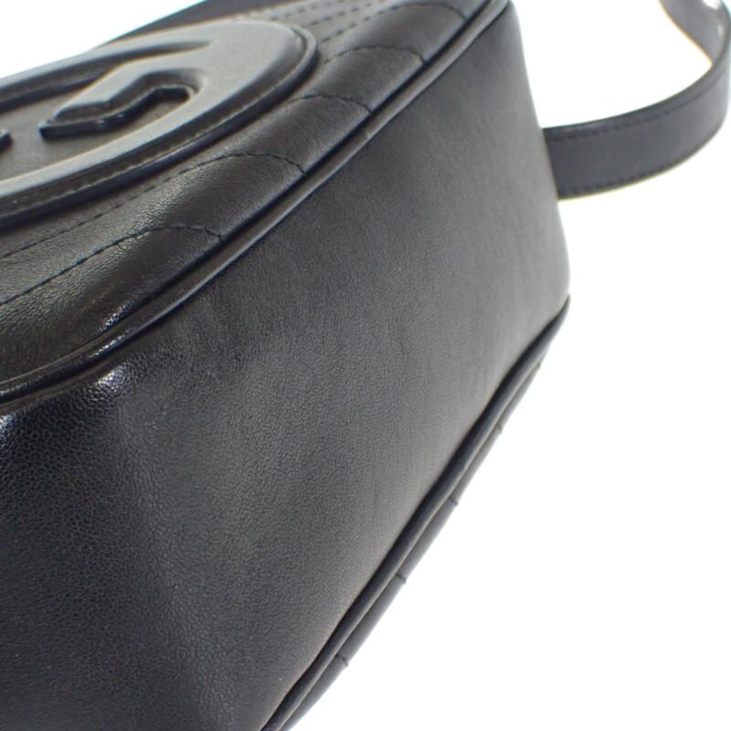 GUCCI  742360_1IV0G_1000 Shoulder Bag black leather Women