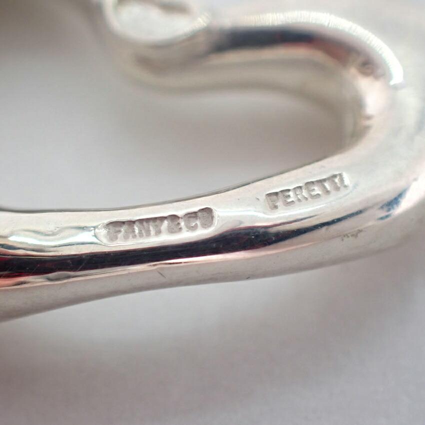 [Б/у] Серьги TIFFANY/Tiffany 925 с открытым сердцем/g428-66