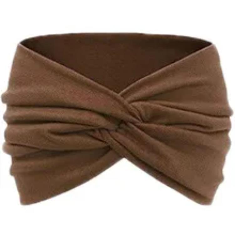 Скрученные широкие повязки на голову для женщин, очень большая спортивная повязка на голову, модные повязки для волос для йоги, аксессуары для густых волос