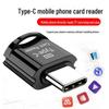 Универсальный адаптер для чтения карт памяти Micro USB TF Type-C Android для телефонов и планшетов