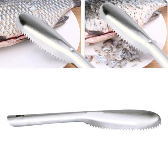 Stainless Steel Fish Scale Remove Scraping Fast Cleaning Peeler Scraper Tool