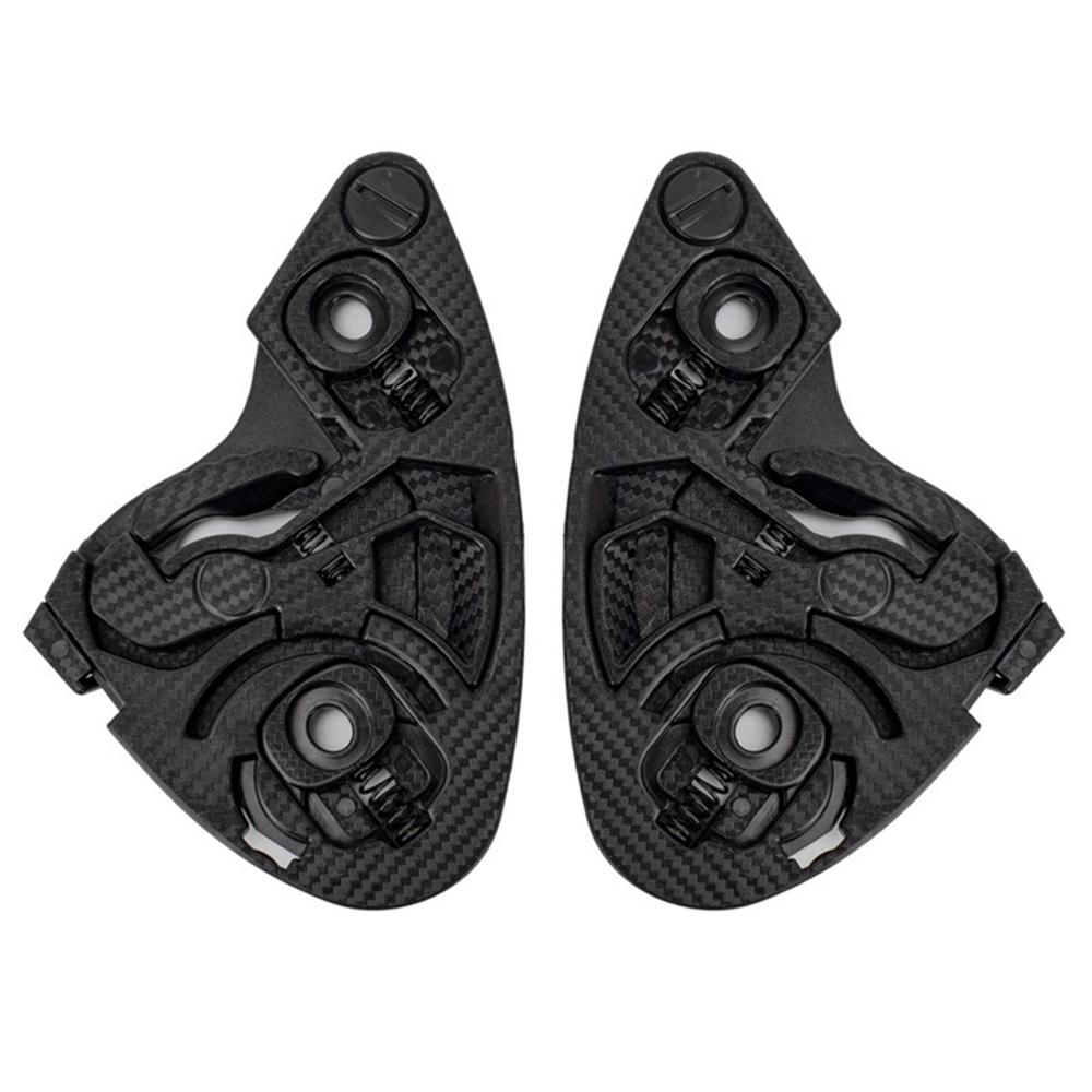 Пара козырьков для мотоциклетного шлема, черная основа для Shoei Z7 X14 CWR1 Xspirit RF1200 NXR