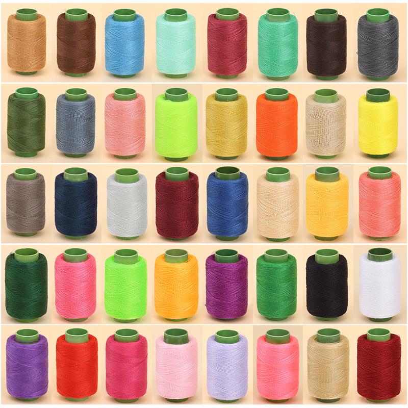 Черно-белые бытовые катушки швейных ниток - Идеальны для починки одежды и квилтов