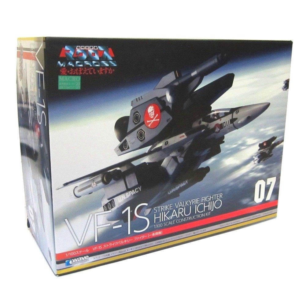 WAVE Super Dimension Fortress Macross Do You Remember Strike Valkyrie Fighter Ichijo Hikaru Machine 1/100 Love? VF-1S