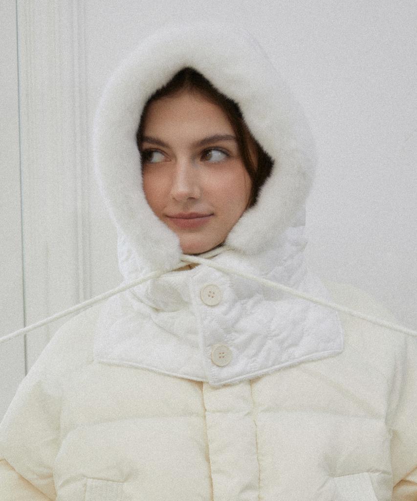 Татьяна Стеганая Утепленная Балаклава Snow White Ba8142