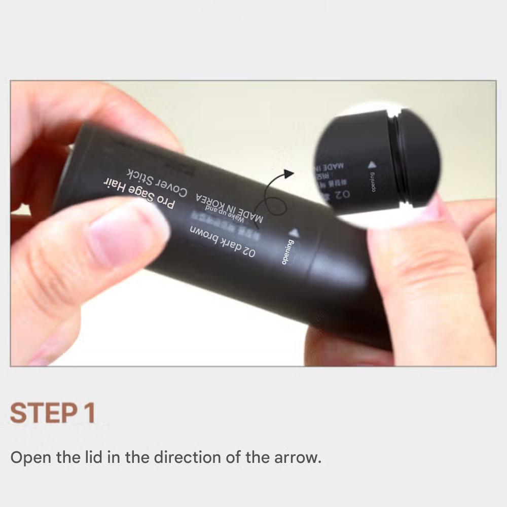 Modamoda Покрытие для седых волос Темно-коричневый