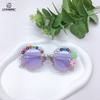 Fashion Street Photography Trend Diy Children'S Sunglasses Flower Cute Girls Concave Glasses Boys Sunglasses