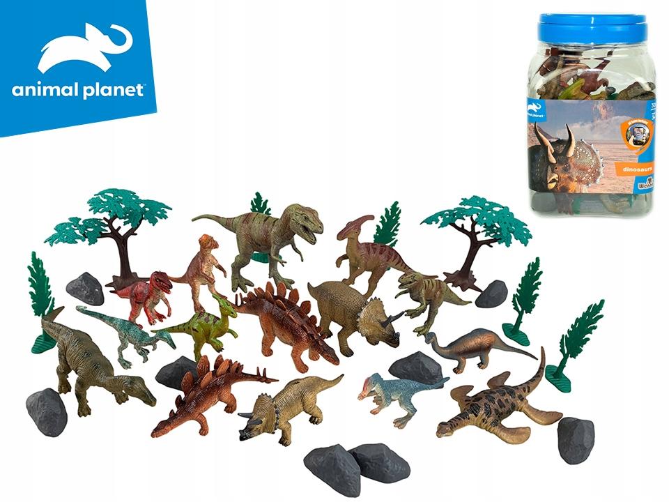 Dinosaurs 30PCS In a jar 14X14X21CM 4541
