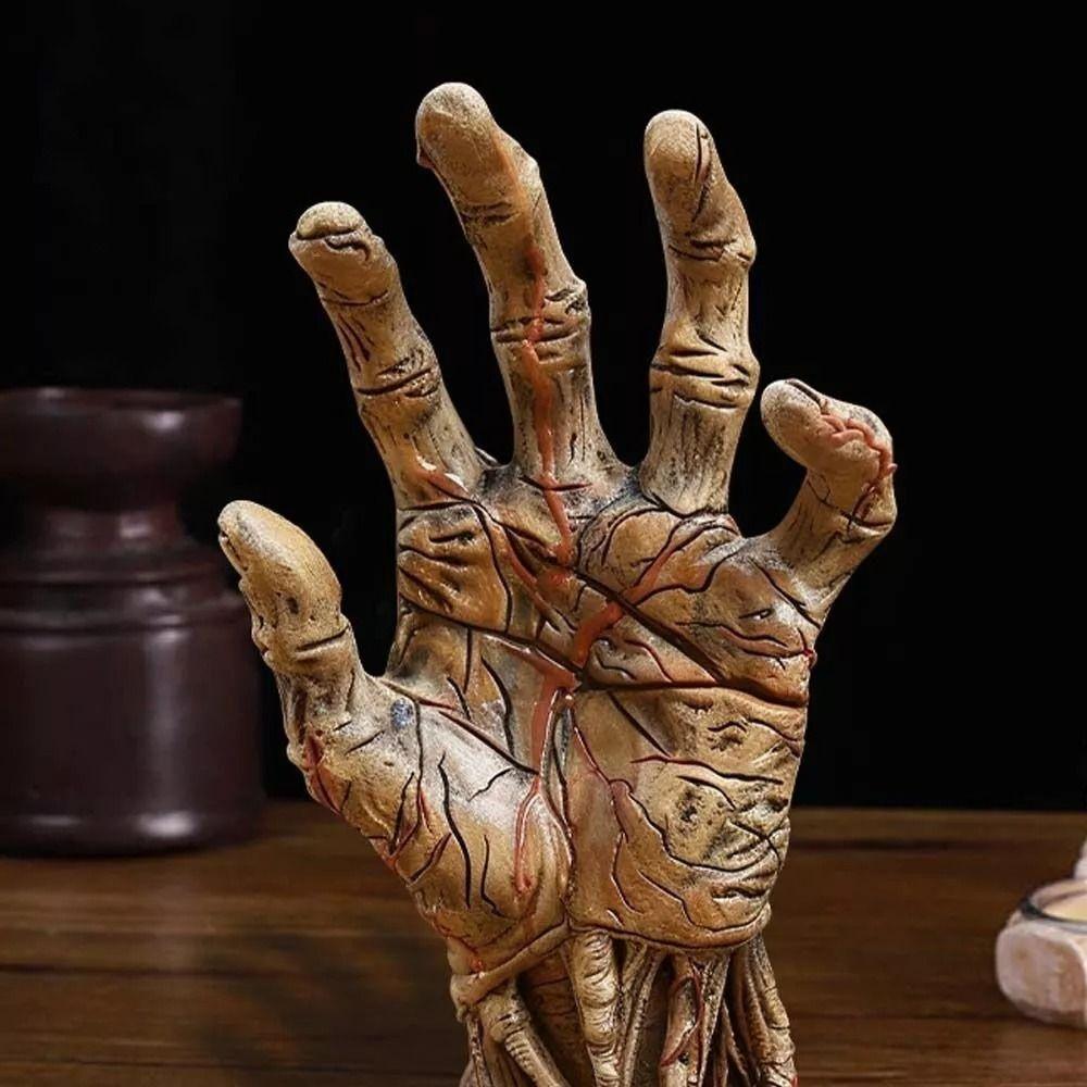 Креативные фигурки рук зомби, забавные статуэтки руки Сатаны на Хэллоуин, новые украшения для двора, Хэллоуин